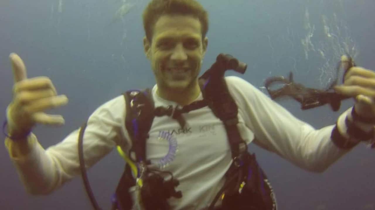 Simon Nellist, 35, was swimming at Little Bay when he was fatally attacked by a shark