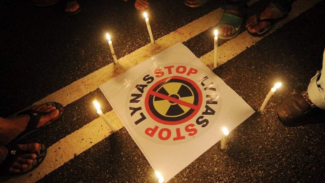 A protest in Kuantan in 2012