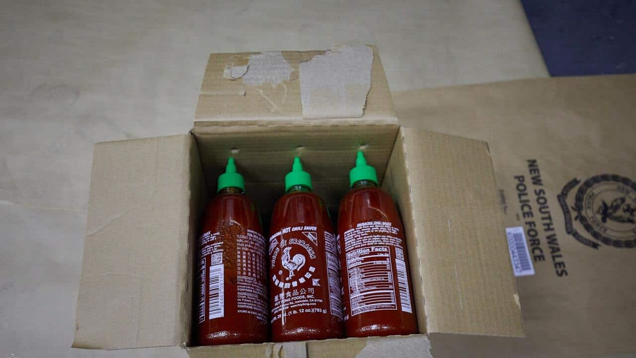 400kg of ‘ice’ located in hot chilli sauce import