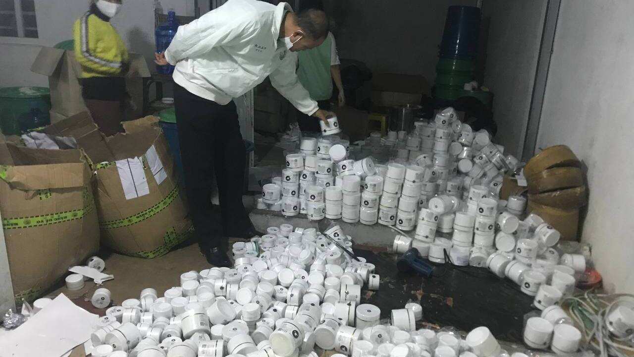 Illegal Lotion in Cambodia