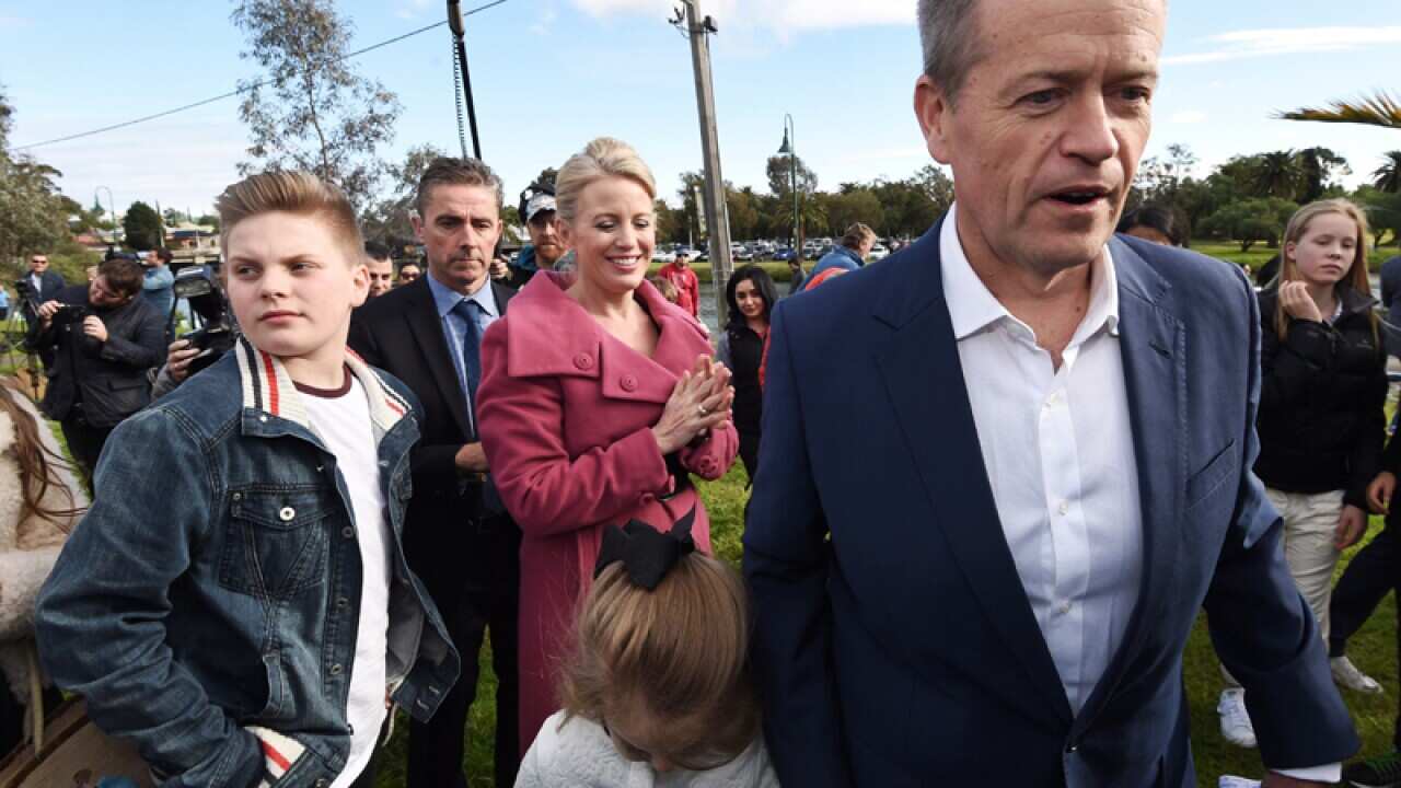 Opposition Bill Shorten in Moonee Ponds