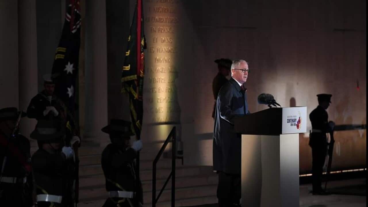 Australian Prime Minister Malcolm Turnbull in France