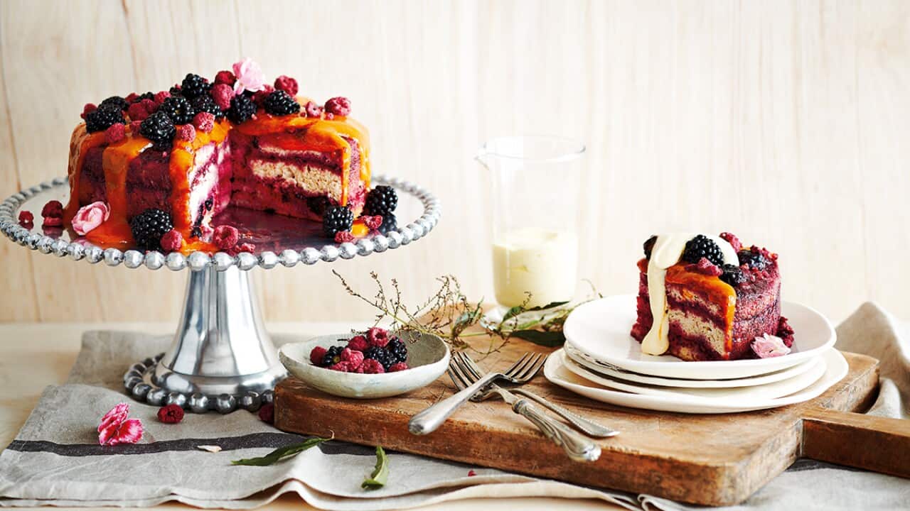 Lemon verbena sabayon