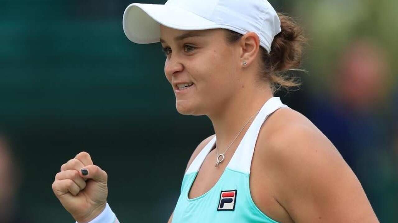 Australian tennis player Ashleigh Barty