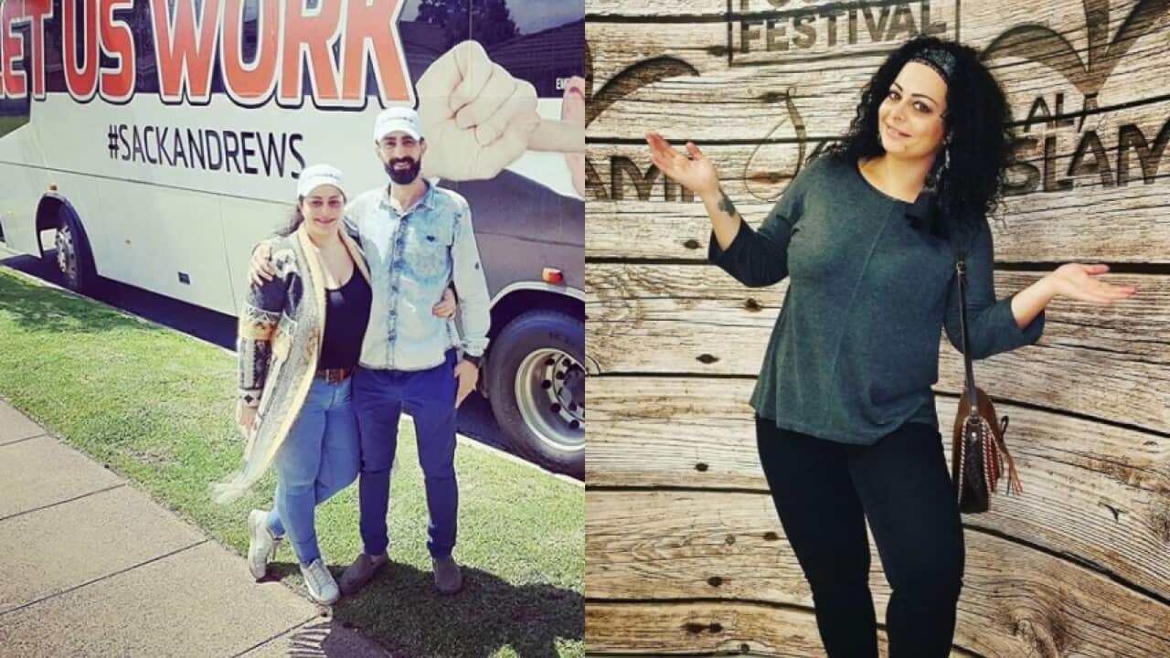 Joumana Najm and her husband Rojer Hallak