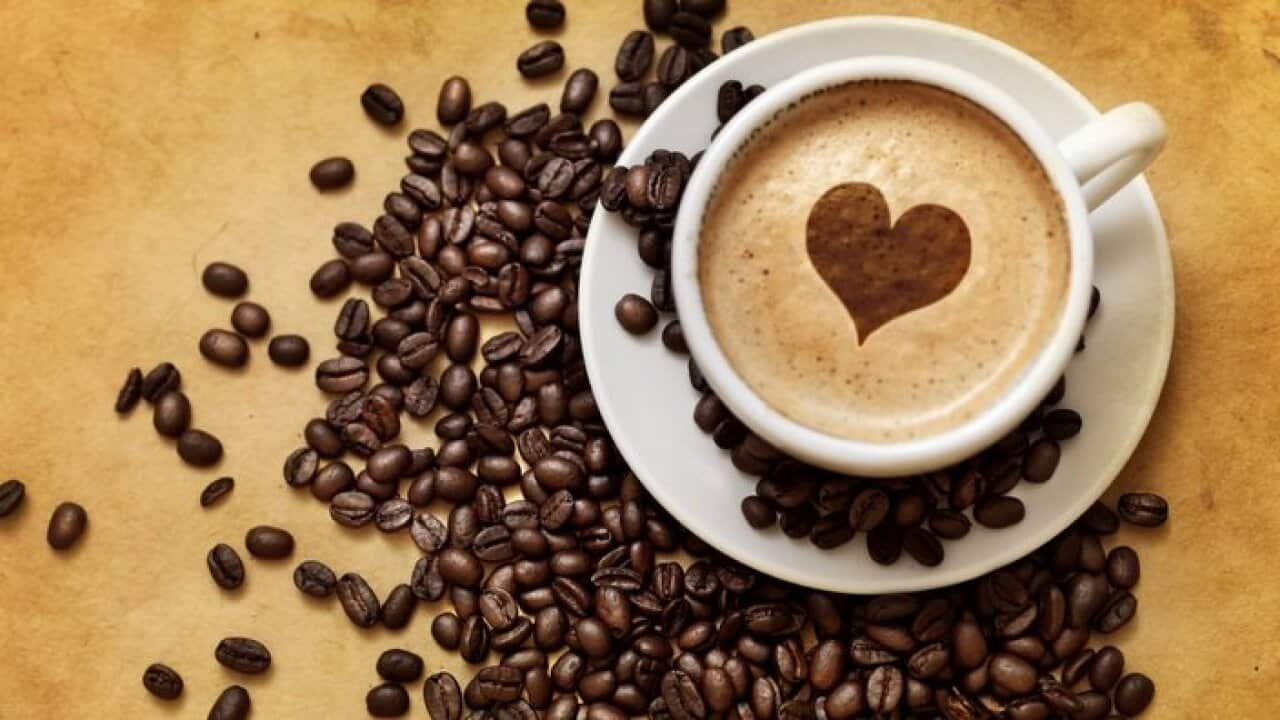 coffee and coffee beans