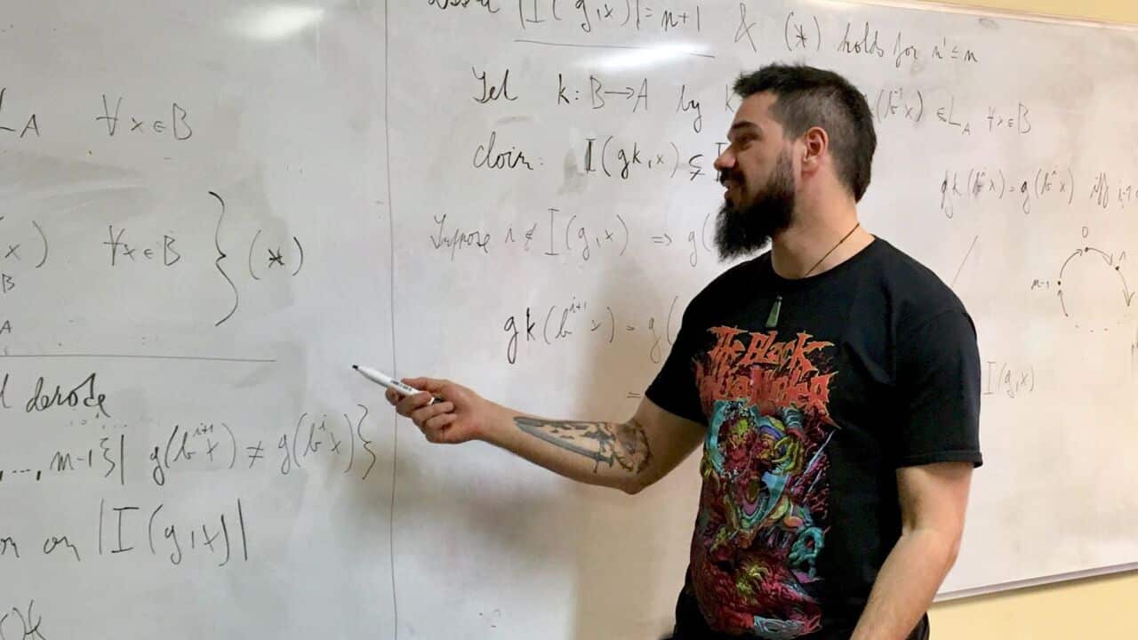 Czech mathematician Michal Ferov