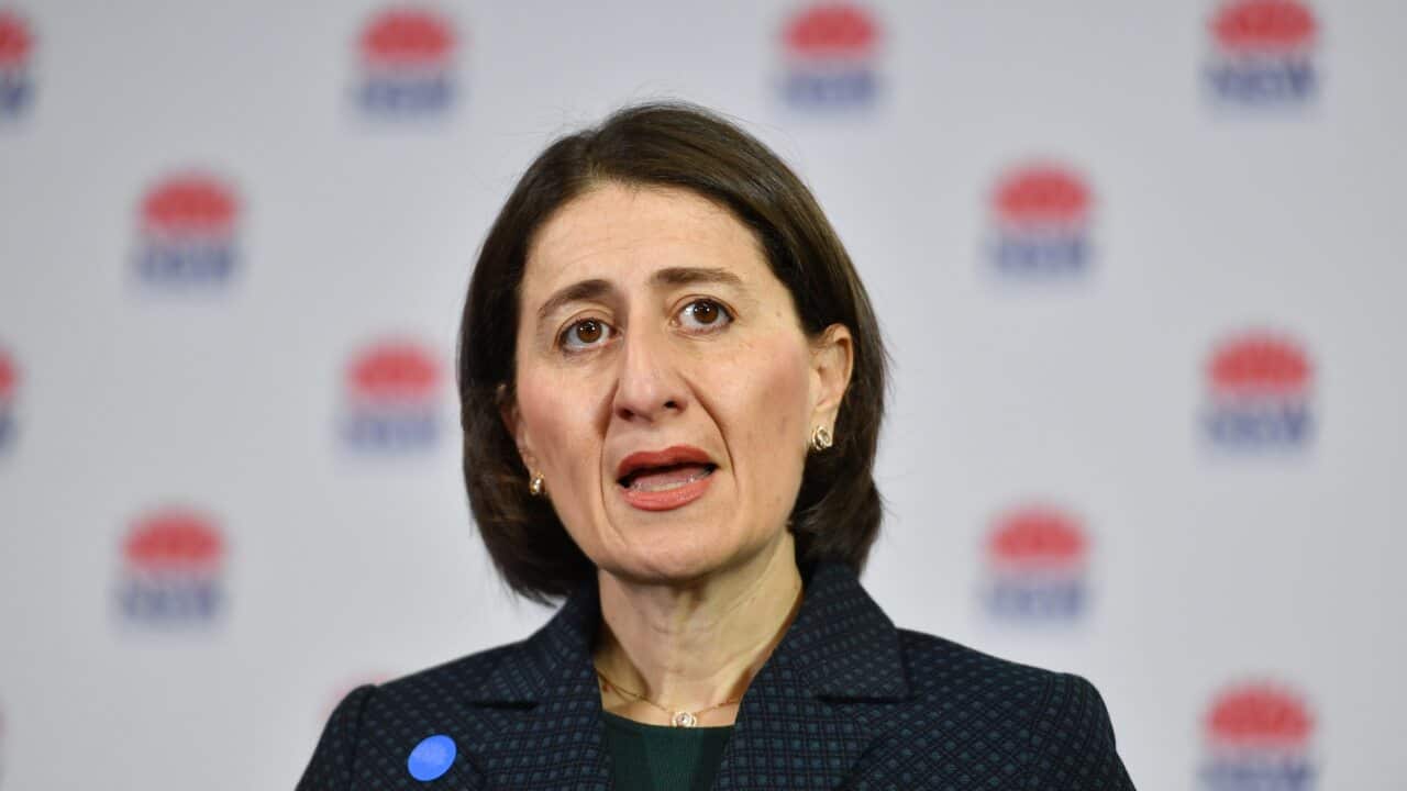 NSW Premier Gladys Berejiklian announced the pay freeze on Wednesday.