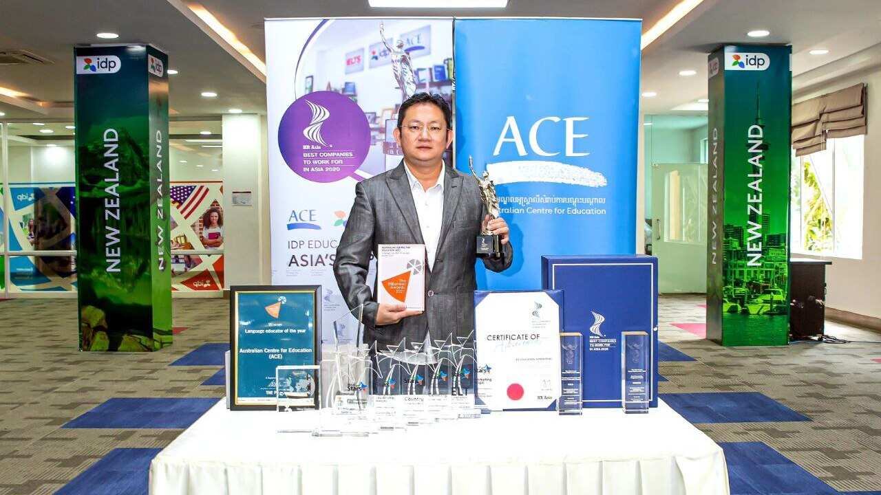Director of ACE and IDP Cambodia Sreng Mao