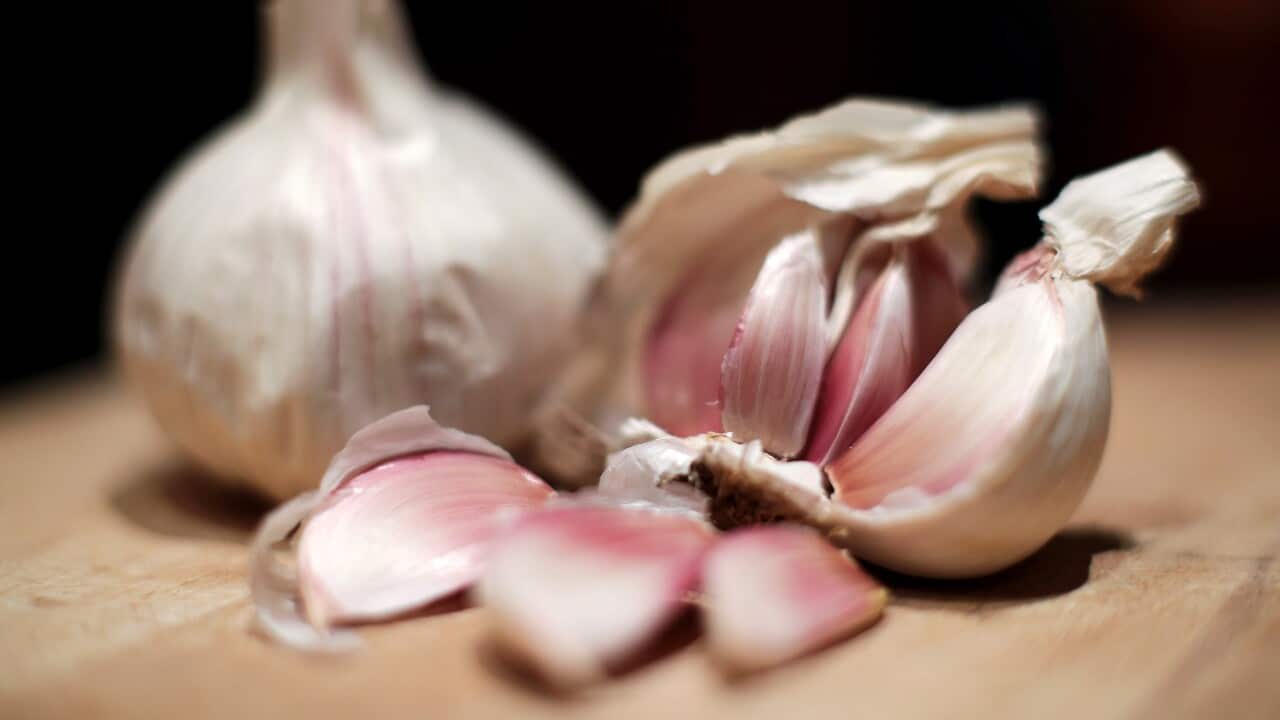 Garlic and sesame oil will not stop people contracting coronavirus, according to health authorities. 
