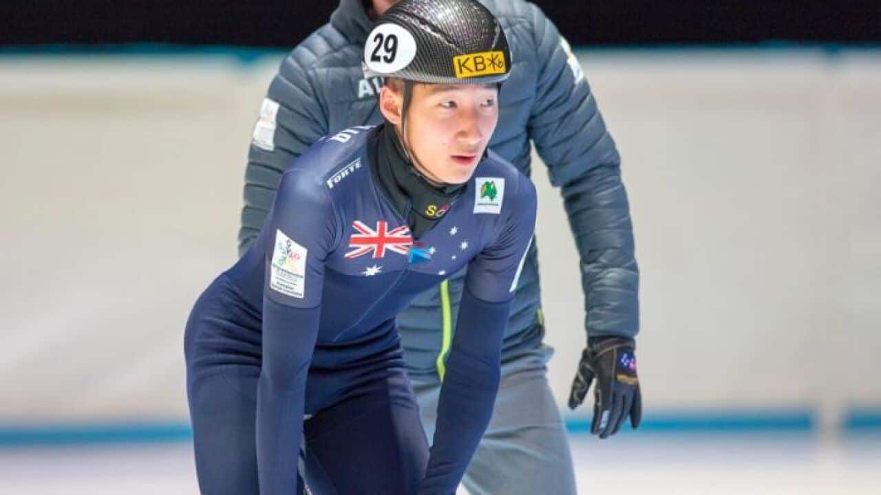 Andy Jung says he feels "proud" about the possibility of taking home a medal for Australia.