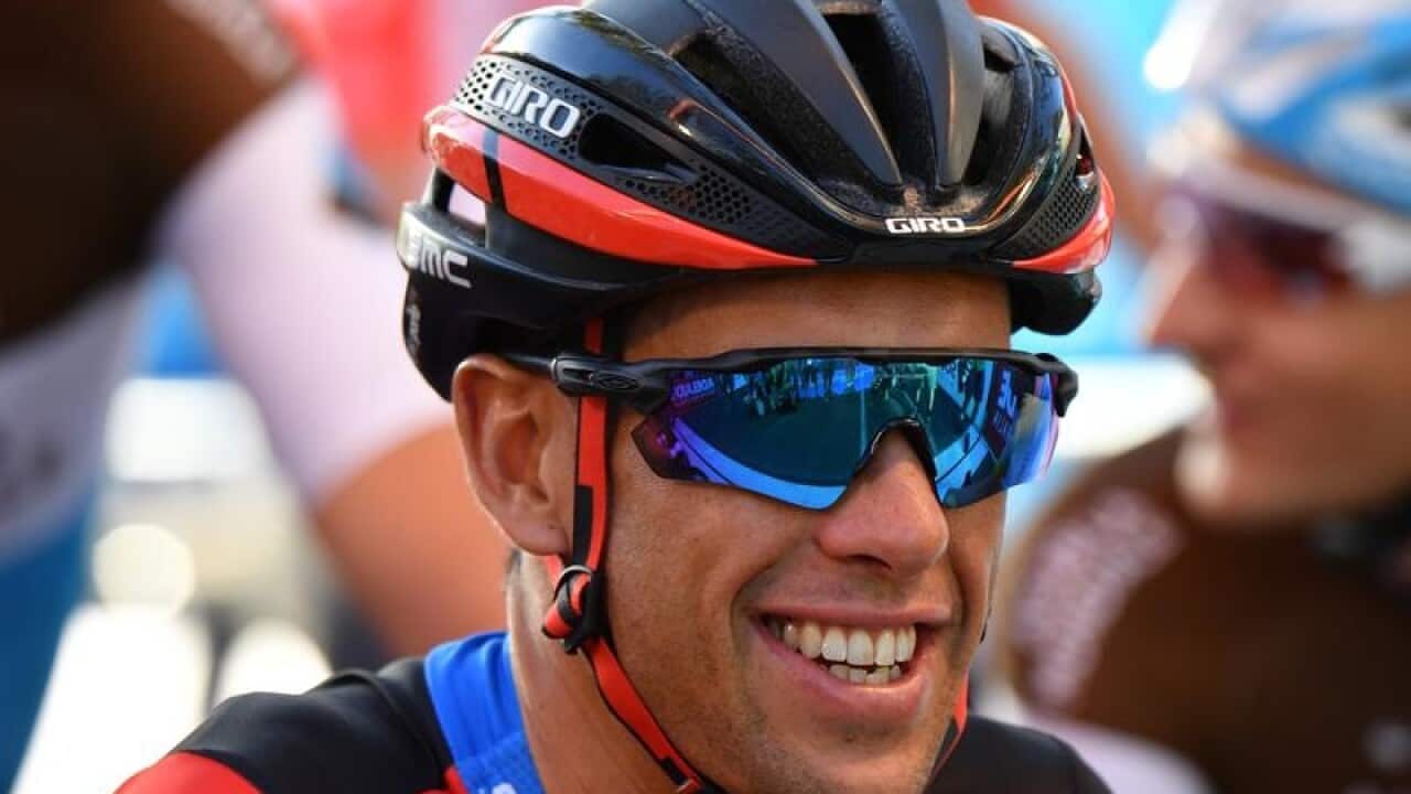 Richie Porte is seen during the People's Choice Classic.