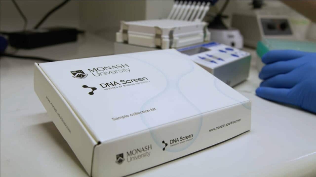 The pilot program has been funded to screen 10,000 young Australians for genetic mutations that cause cancer and heart disease (SBS).jpg