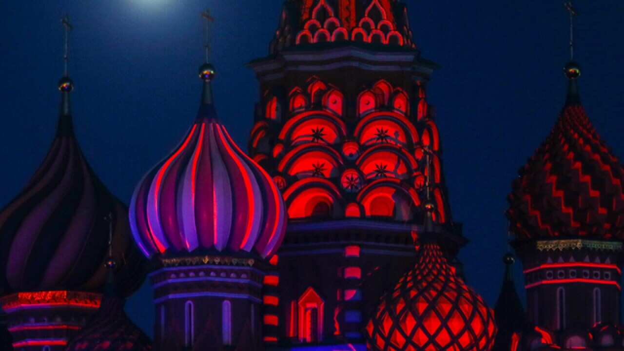 St. Basil Cathedral on the Red Square