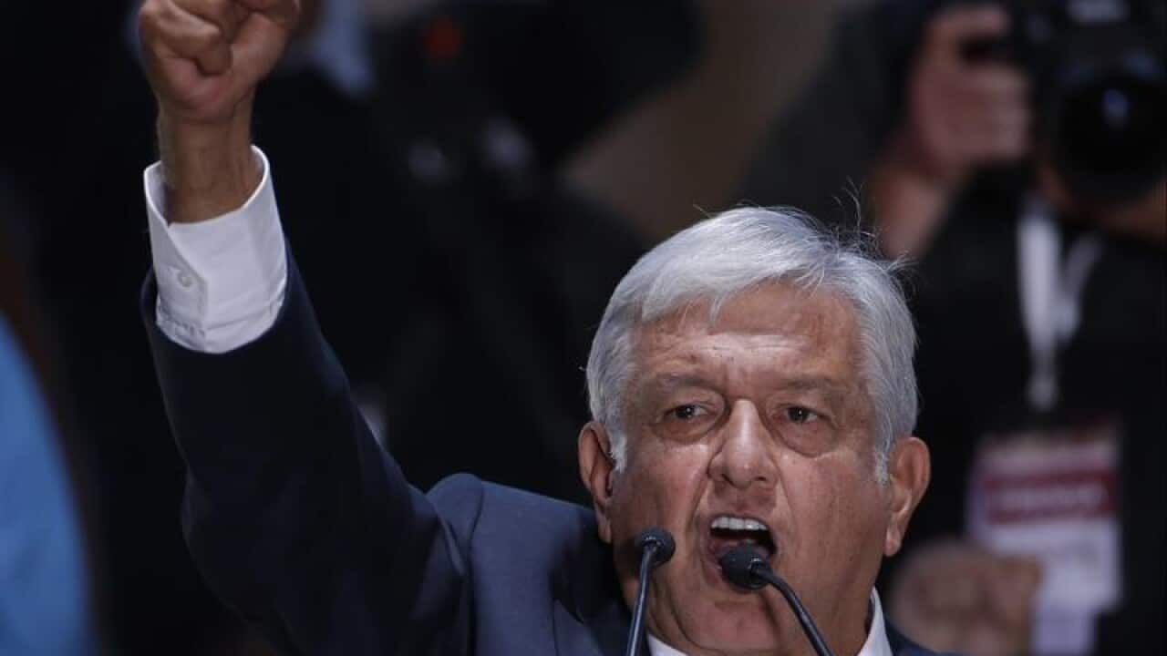 Andres Manuel Lopez Obrador is to be Mexico's new president.