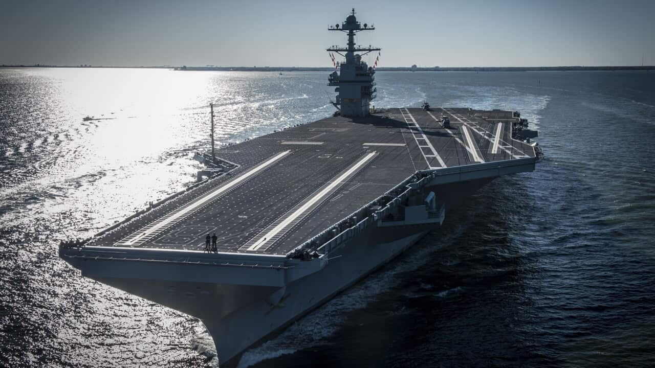USS Gerald R. Ford Begins Builder's Sea Trials