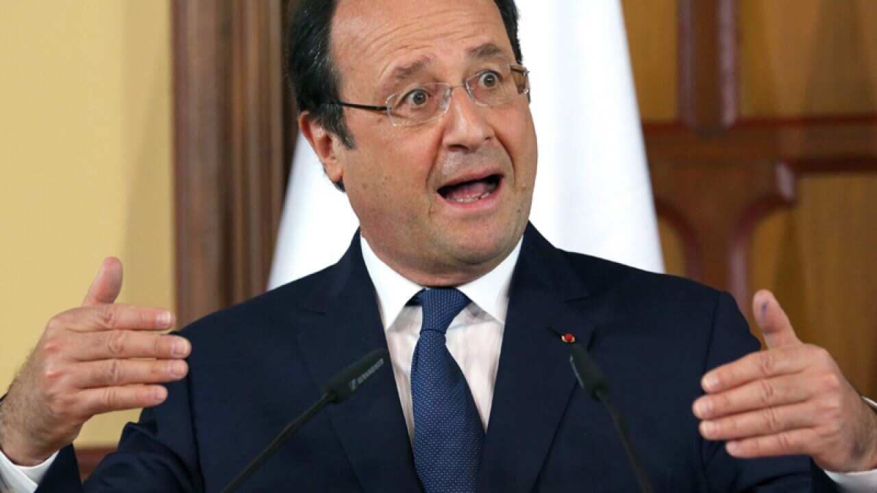 French President Francois Hollande