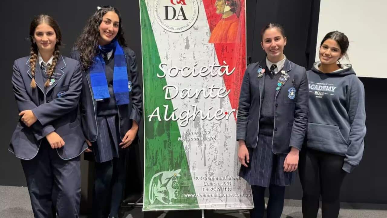 Alcune delle finaliste della Academy of Mary Immacuate.  