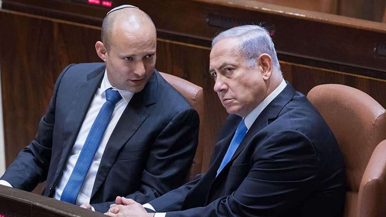 PM Netanyahu and Naftali Bennet