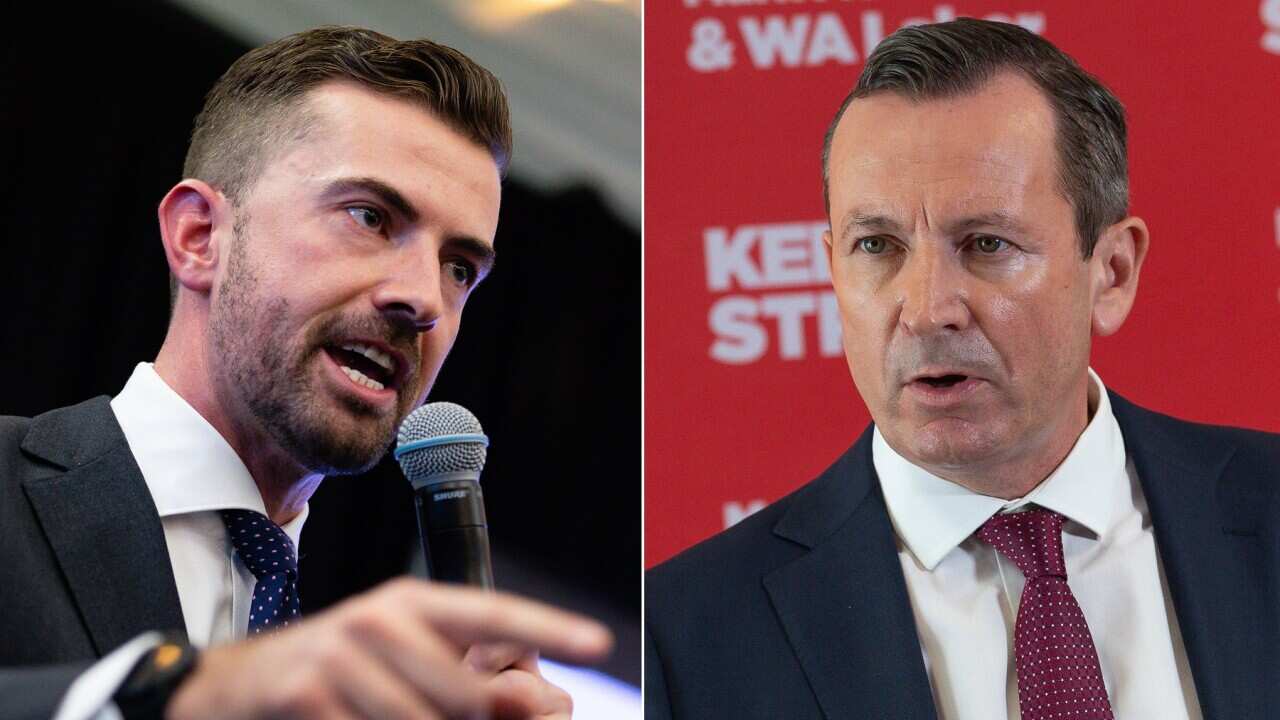 Zak Kirkup and Mark McGowan