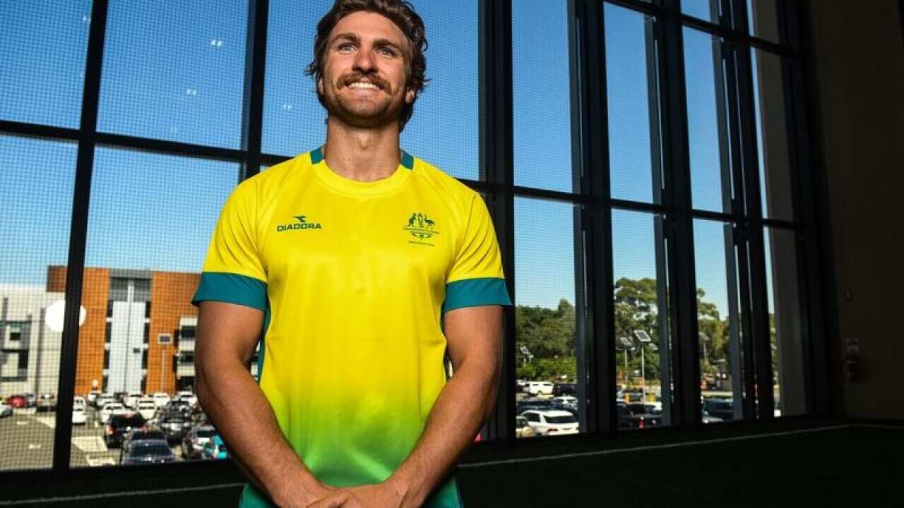 Australian rugby sevens captain Lewis Holland