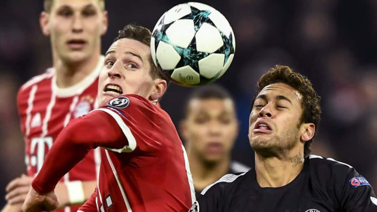 Champion's League, Brazillian player, Neymar