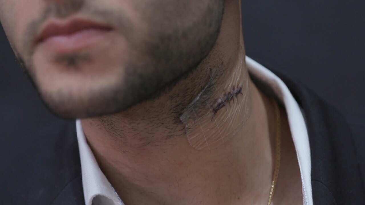 A survivor of the Bourke Street knife attack