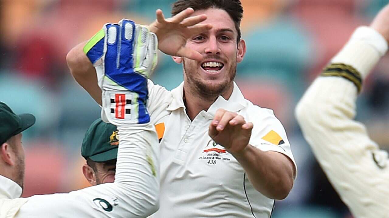Australian bowler Mitch Marsh