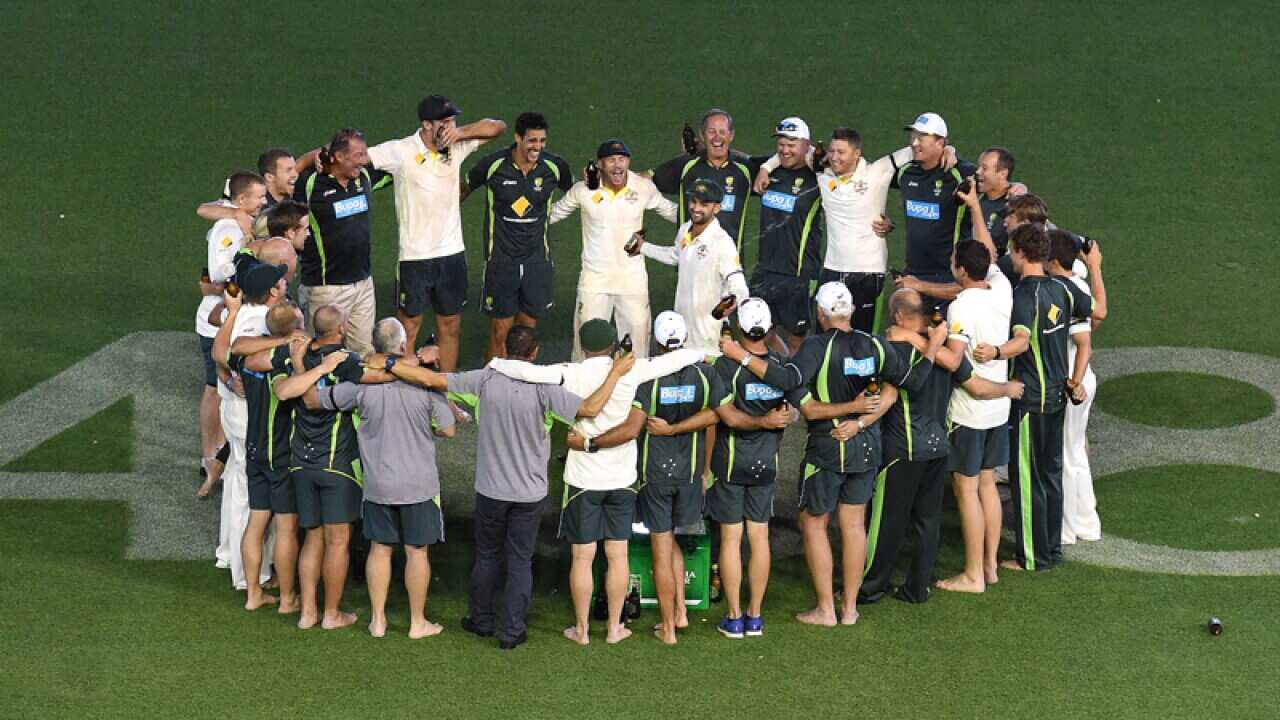 The Australian cricket team
