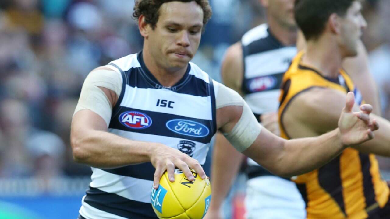 Geelong midfielder Steven Motlop