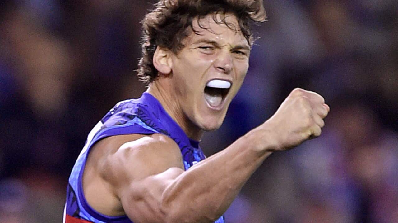 Will Minson of the Bulldogs