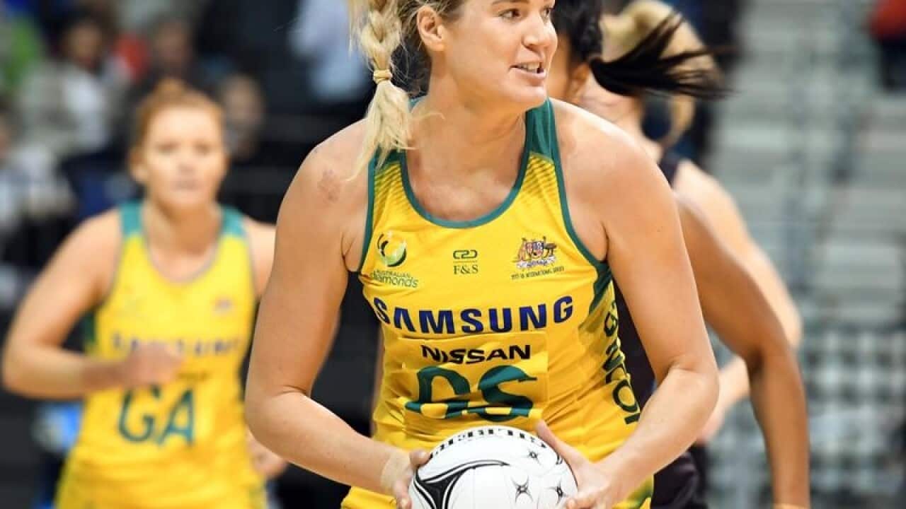 Caitlin Bassett of Australia