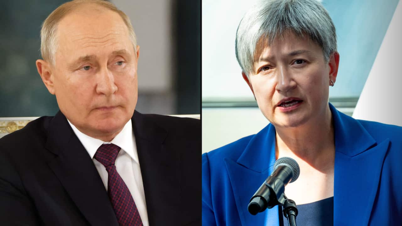 Penny Wong takes aim at ‘desperate’ Vladimir Putin as Australia backs Ukraine at court Penny Wong takes aim at ‘desperate’ Vladimir Putin as Australia backs Ukraine at court