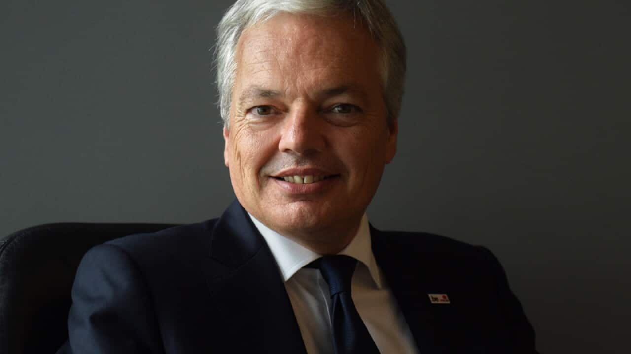 Belgium's Deputy Prime Minister Didier Reynders