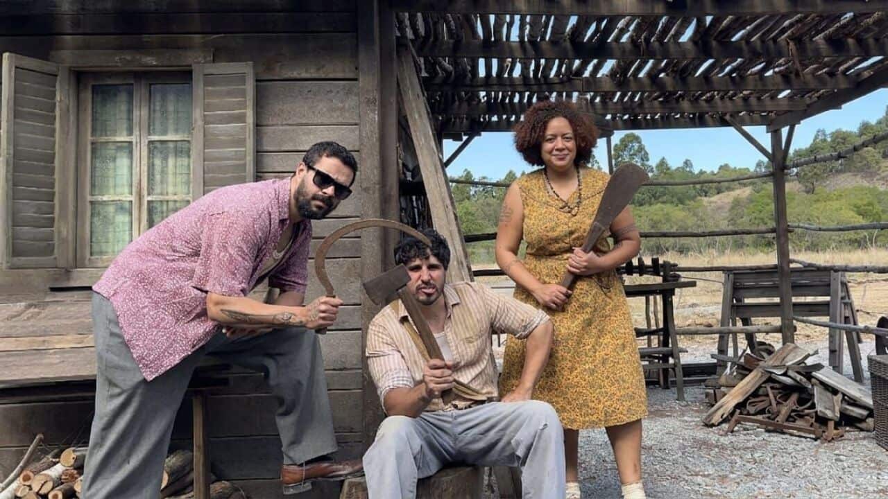 A banda foi formada para a série