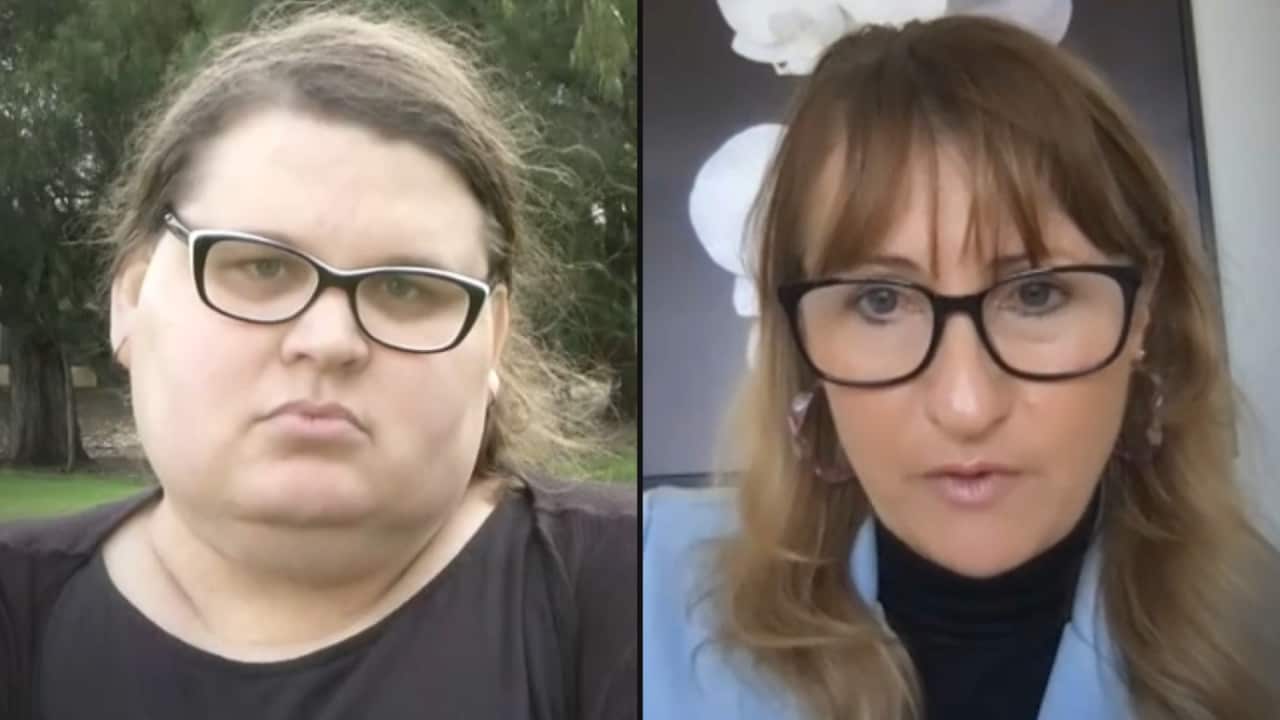 A split image. On the left is a photo of Phoebe Autumn. On the right is a photo of Nicole Hibbert-Smith