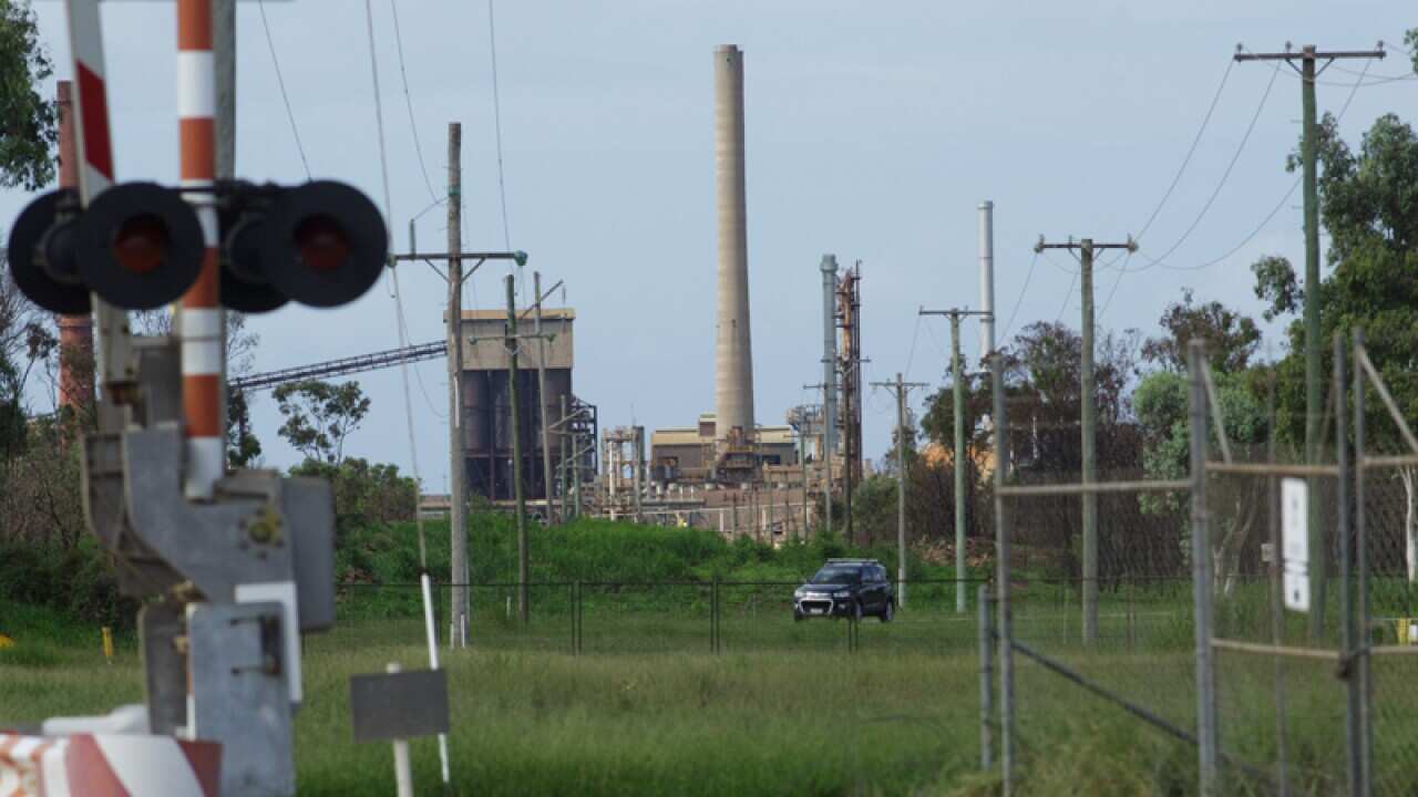 Queensland Nickel refinery at Yabulu.
