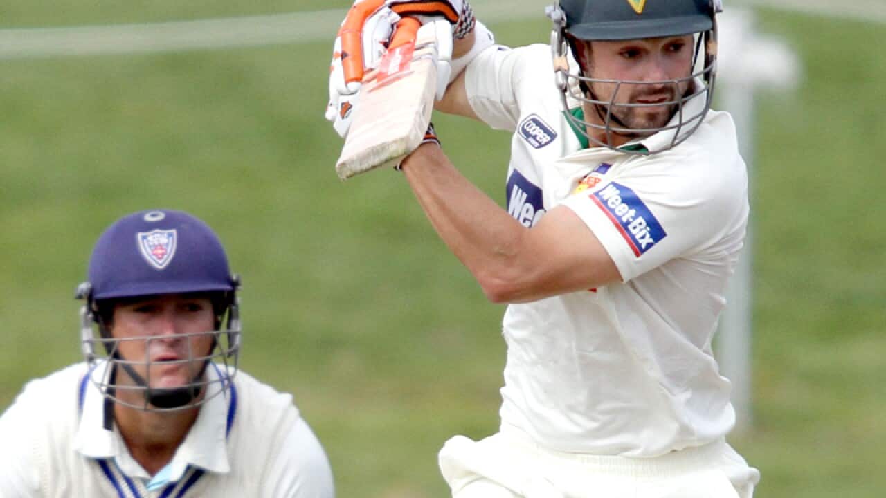 Tasmania batsman Ed Cowan