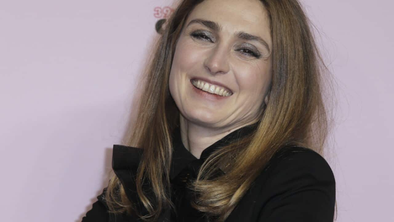 French actress Julie Gayet at the 39th French Cesar Awards Ceremony