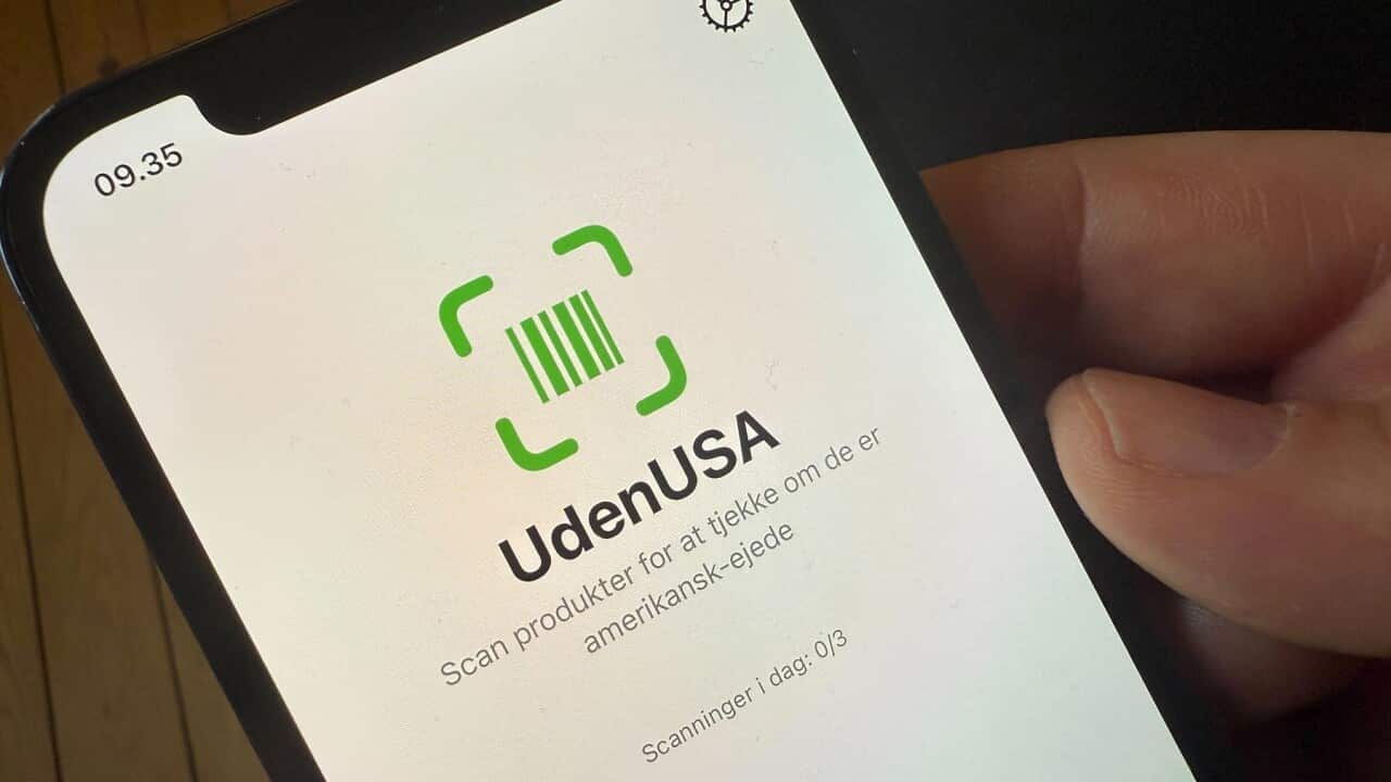 Danska aplikacija za prosvjede "UdenUSA"