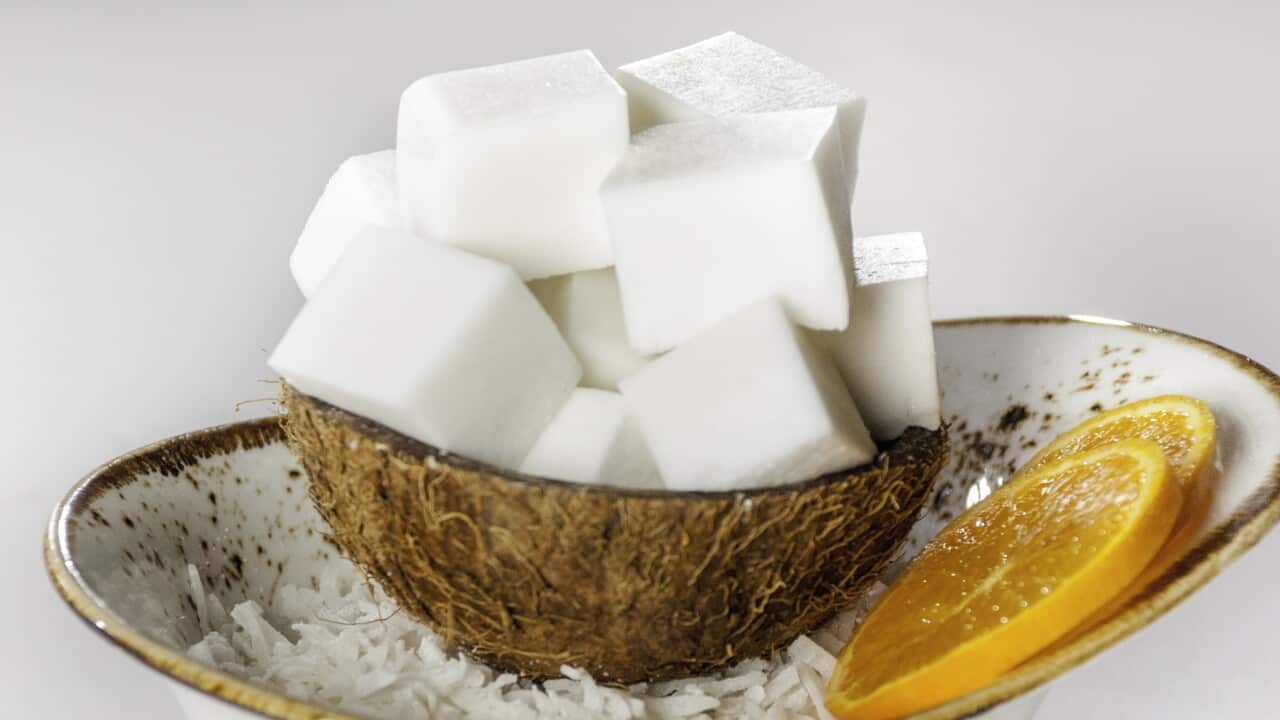 Coconut pudding