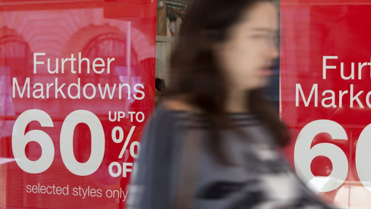 Retail signage in Perth