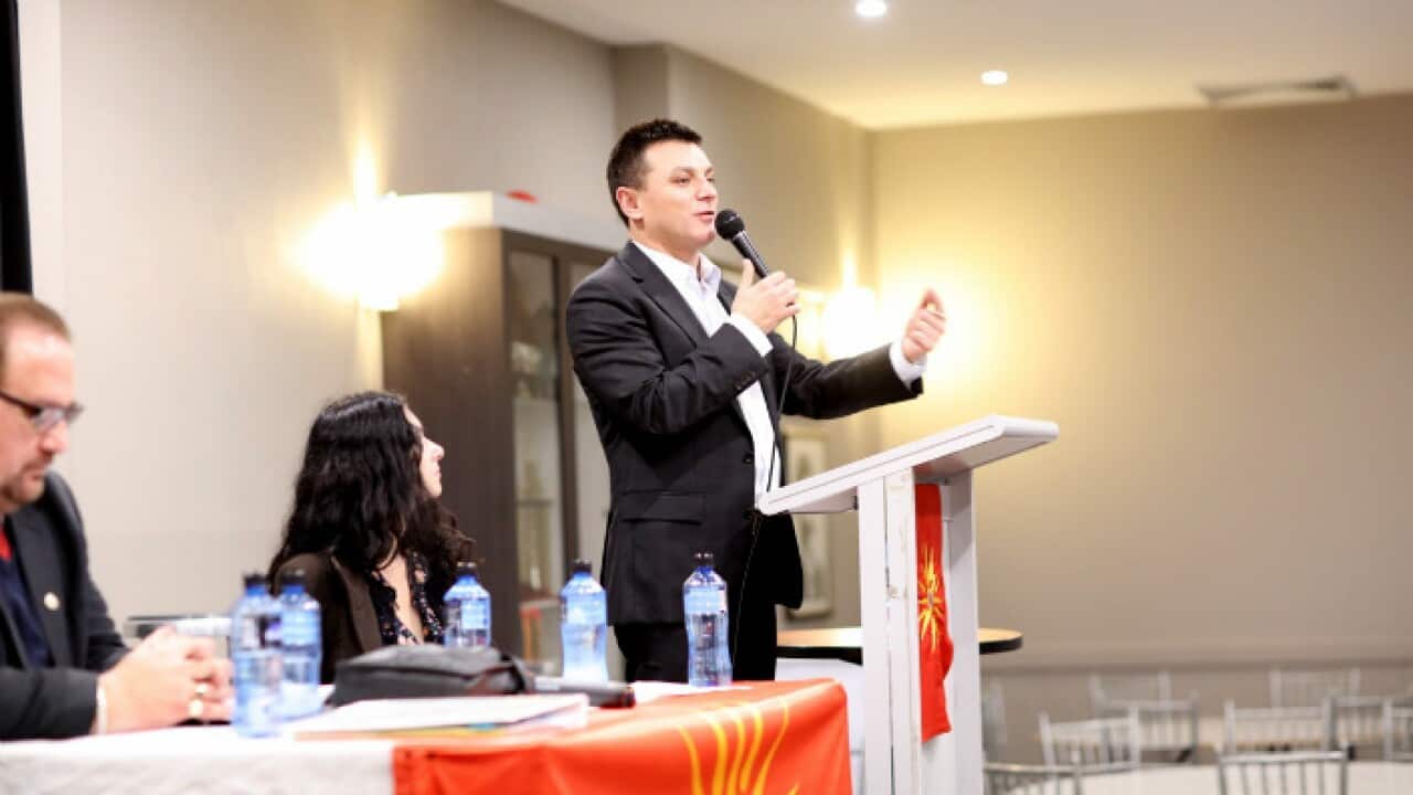 Igor Avramovski Aleksandrov, President of the Association of Macedonian Communities in Australia