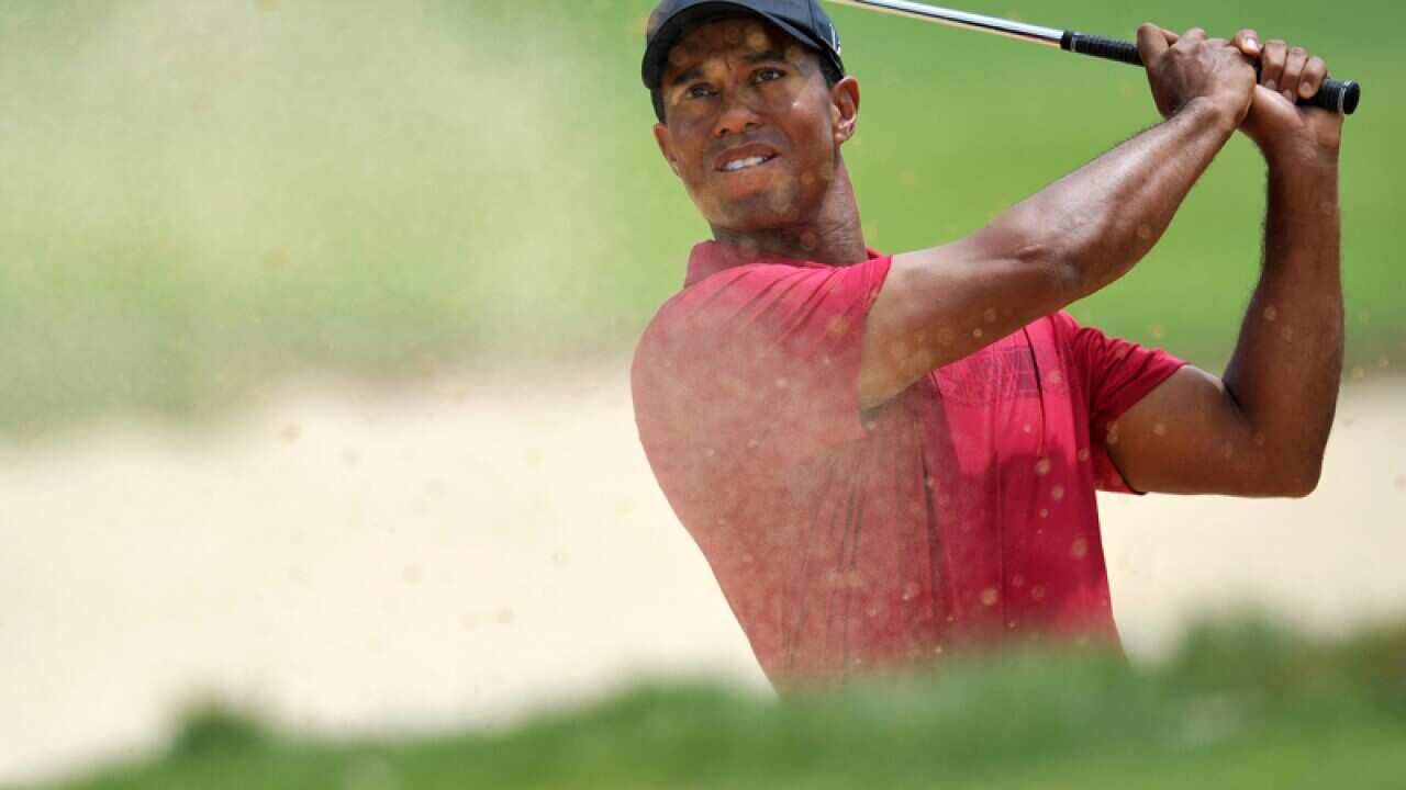 US golfer Tiger Woods