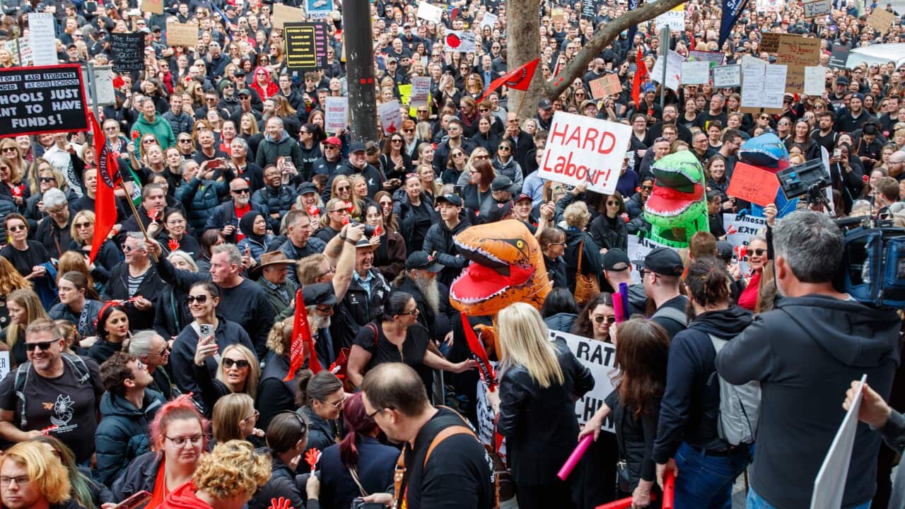 SOUTH AUSTRALIA TEACHERS STRIKE