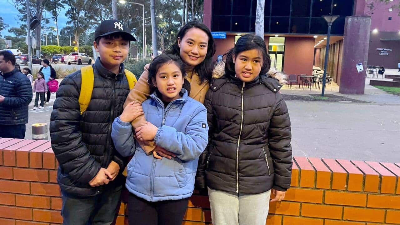 Nena Arabes is a single mother who receives financial support from the Australian government for her 3 children. Credit: Nena Arabes