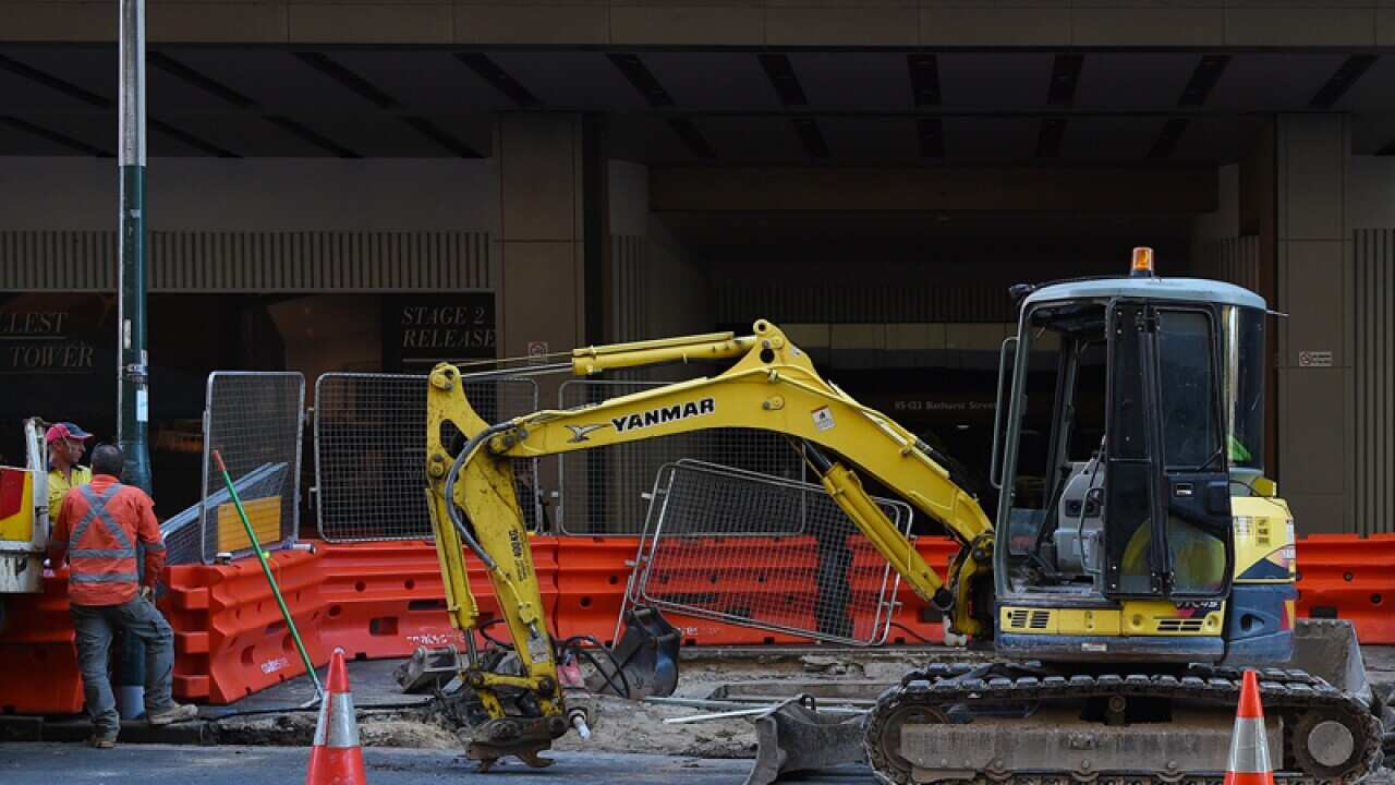 Road maintenance in Sydney