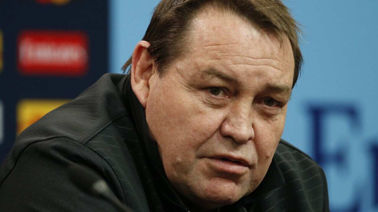 New Zealand's head coach Steve Hansen.