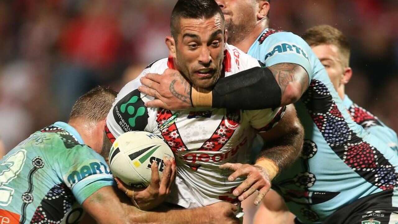 Paul Vaughan of the Dragons