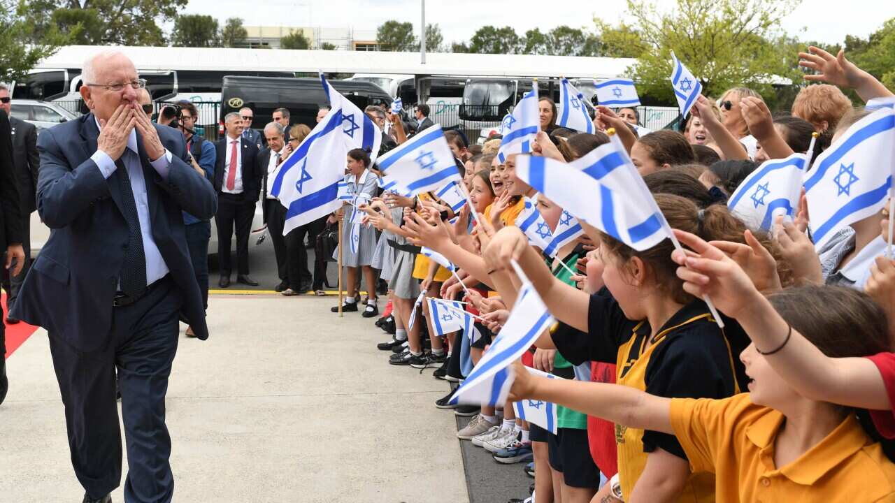 נשיא המדינה ראובן רובי ריבליןביקור בבית הספר היהודי הר הצופים מלבורן, אוסטרליהPhoto by Kobi Gideon / GPO